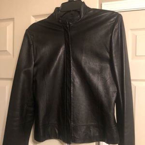 Laura Leigh black Ltd leather jacket